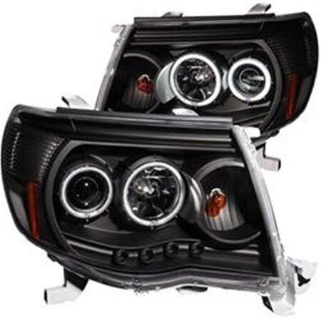 Kento Gear 05-11 Tacoma Black Clear Projector with Halo Headlights KE3636950